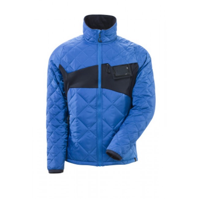 Jacket azure blue/dark navy