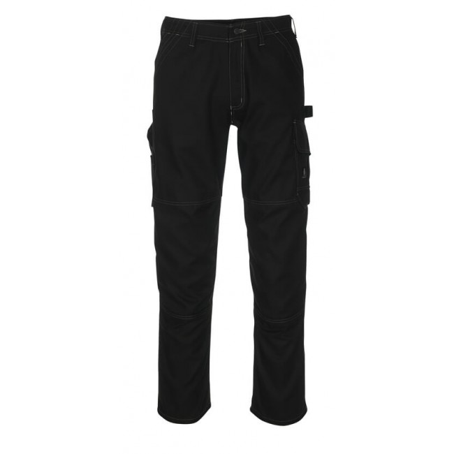 Trousers with thigh pockets black Trousers with thigh pockets black
