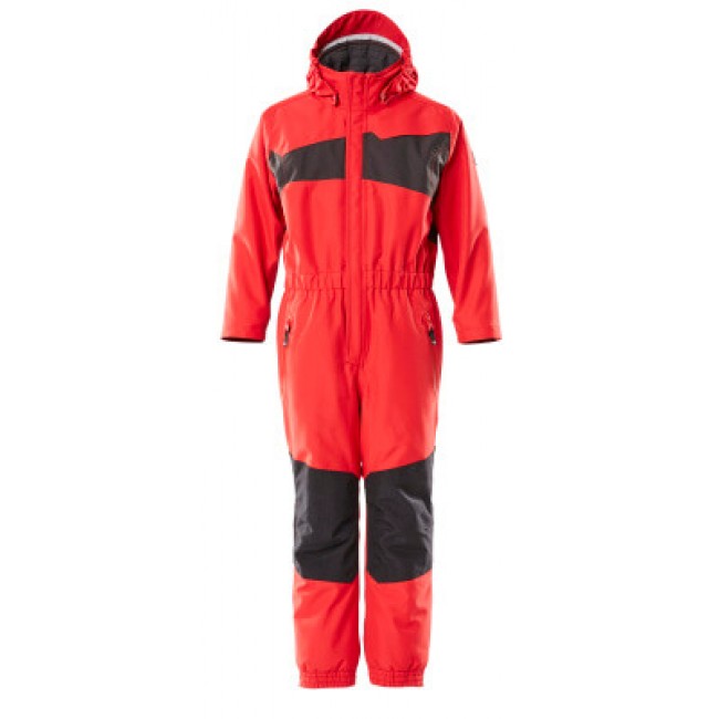 Snowsuit for children traffic red/black