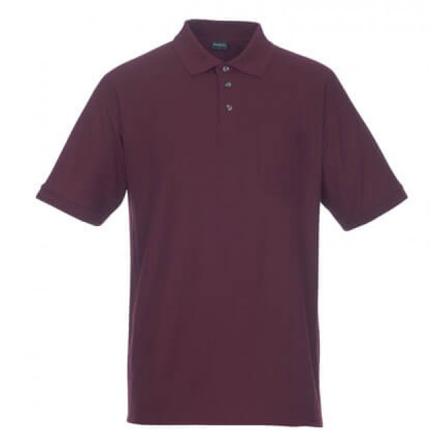 Polo Shirt with chest pocket bordeaux Polo Shirt with chest pocket bordeaux