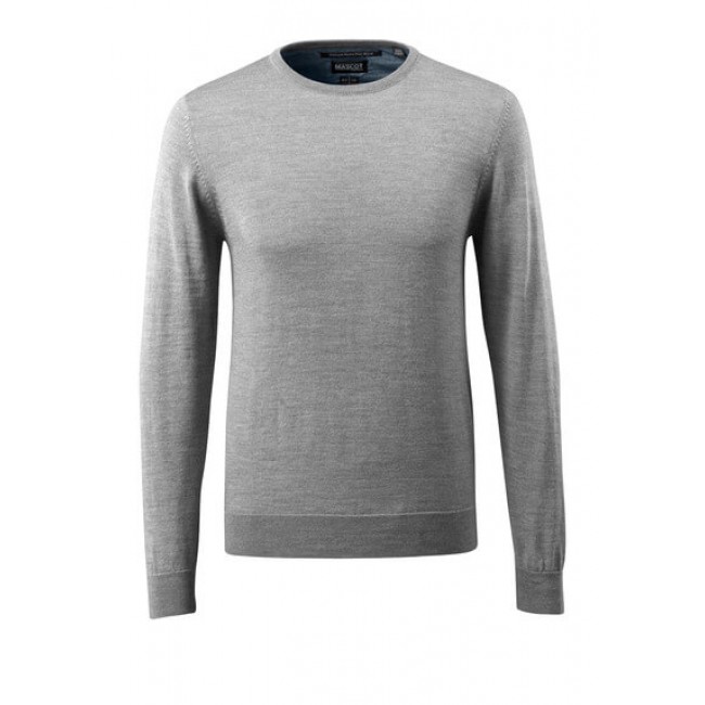 Knitted Jumper grey-flecked