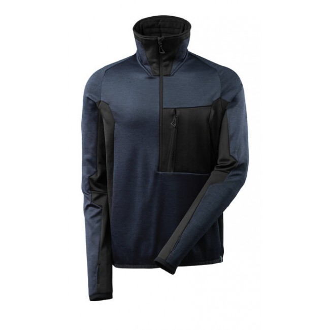 Fleece Jumper with half zip dark navy/black Fleece Jumper with half zip dark navy/black