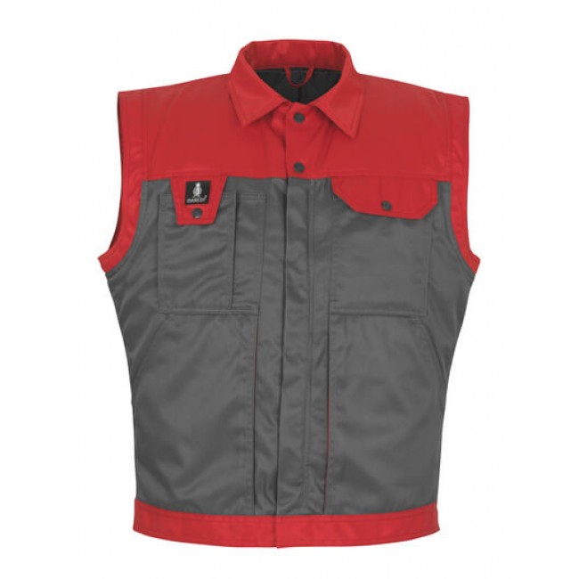 Winter Gilet anthracite/red Winter Gilet anthracite/red