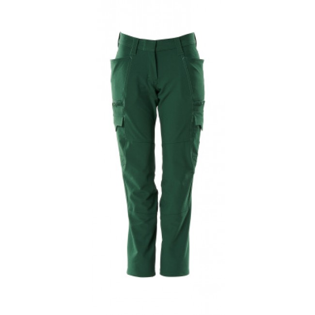 Trousers with thigh pockets green Trousers with thigh pockets green
