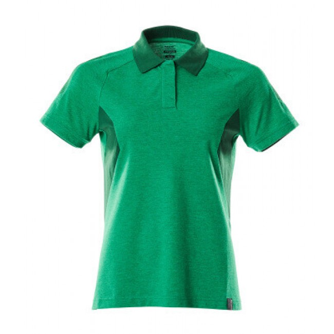 Polo shirt grass green/green