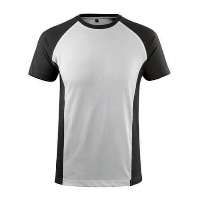 T-shirt white/dark anthracite