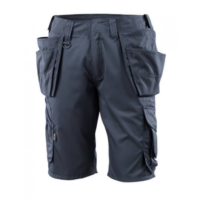 Shorts with holster pockets dark navy