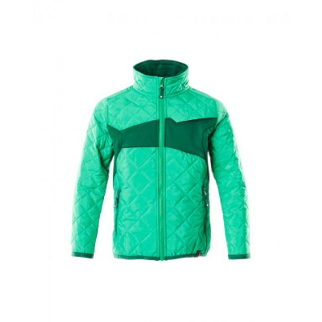 Jacket for children grass green/green
