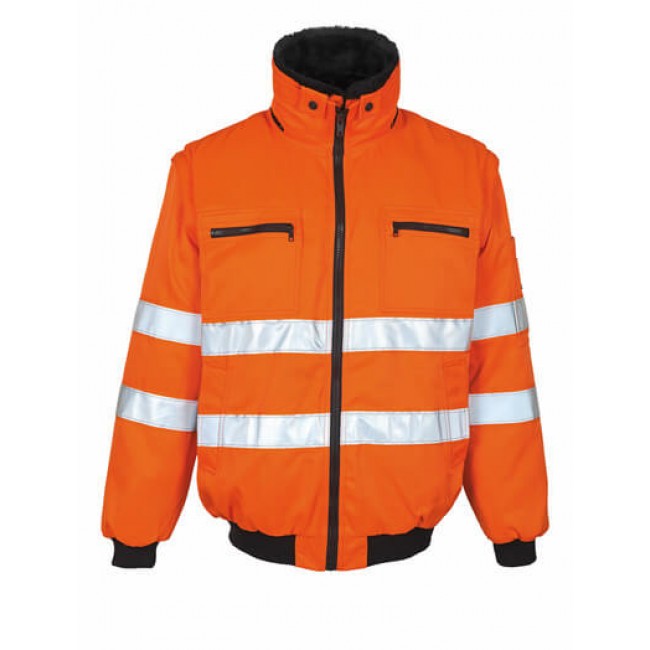Pilot Jacket hi-vis orange