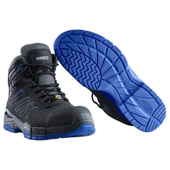 Safety Boot Black/royal