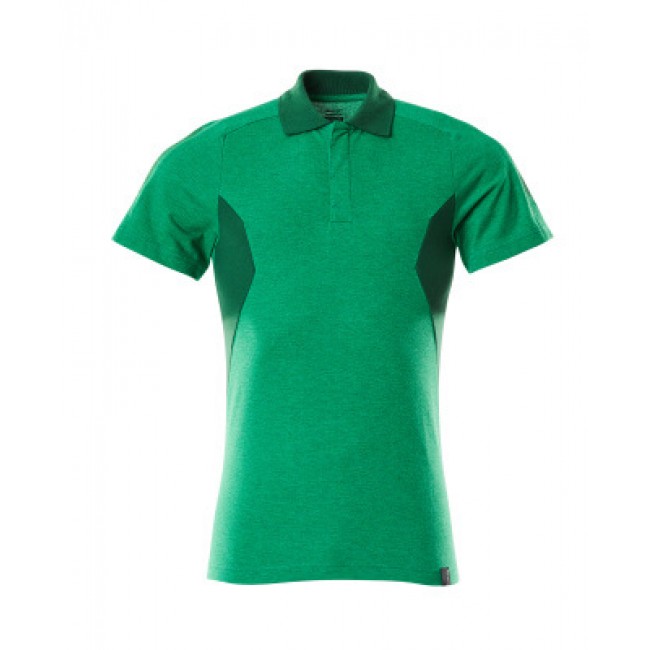 Polo shirt grass green/green