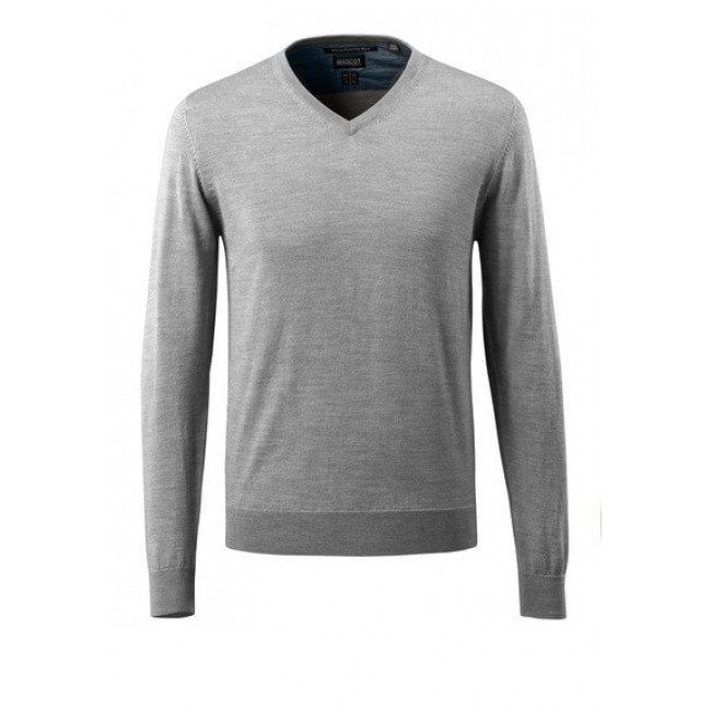Knitted Jumper grey-flecked