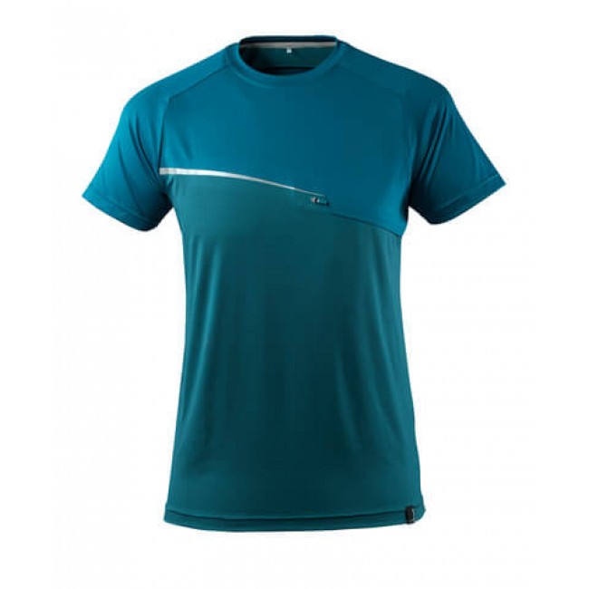 T-shirt dark petroleum