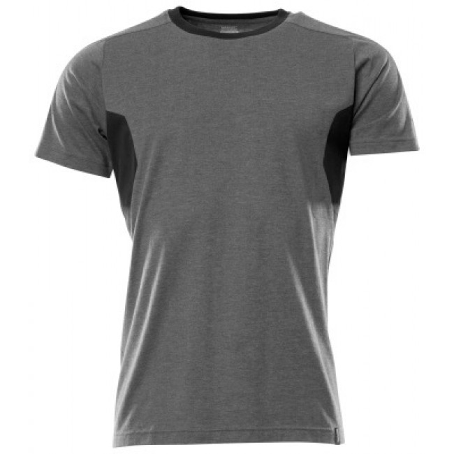 T-shirt dark anthracite/black