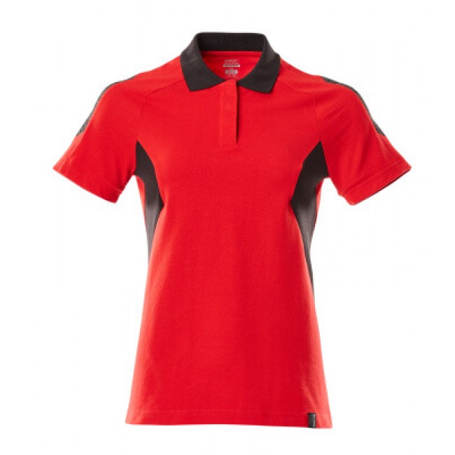 Polo shirt traffic red/black