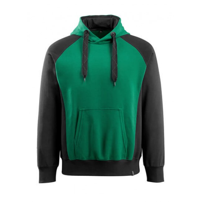 Hoodie green/black
