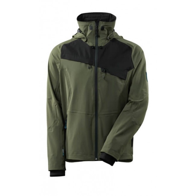 Outer Shell Jacket moss green/black