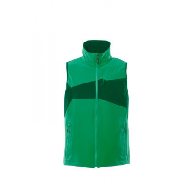 Gilet grass green/green