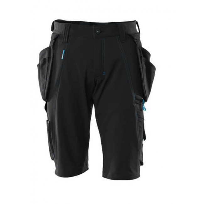 Shorts with holster pockets black Shorts with holster pockets black