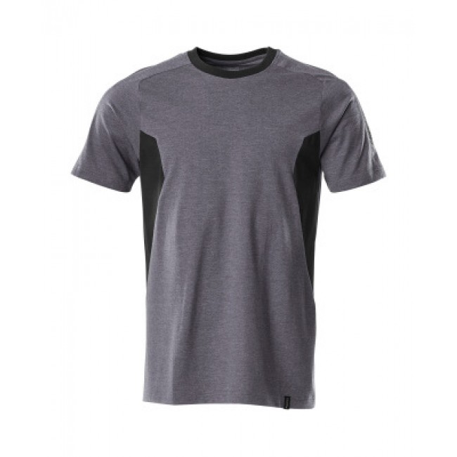 T-shirt dark anthracite/black