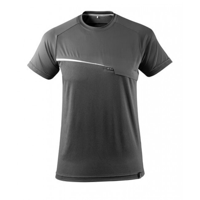 T-shirt dark anthracite
