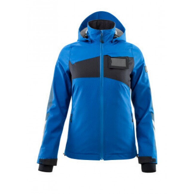 Outer Shell Jacket azure blue/dark navy