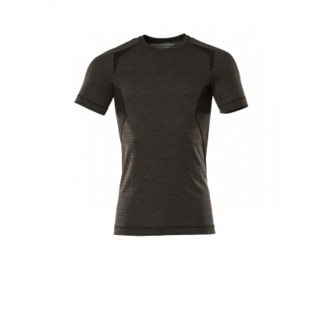 Functional Under Shirt, short-sleeved dark anthracite/black