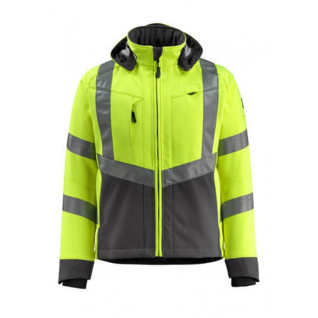 Softshell Jacket hi-vis yellow/dark anthracite Softshell Jacket hi-vis yellow/dark anthracite