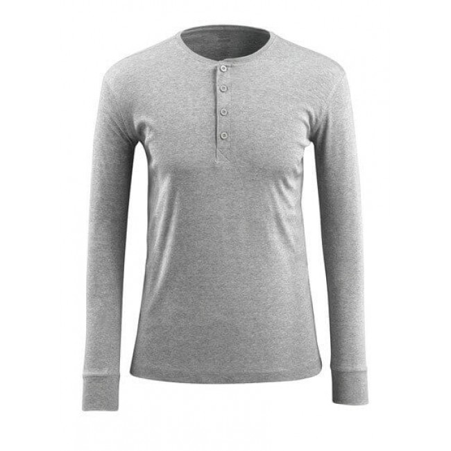 T-shirt, long-sleeved grey-flecked