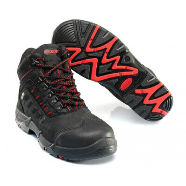 Safety Boot black/red