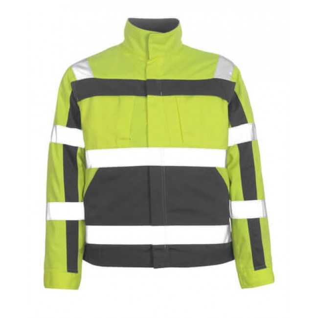 Jacket hi-vis yellow/anthracite