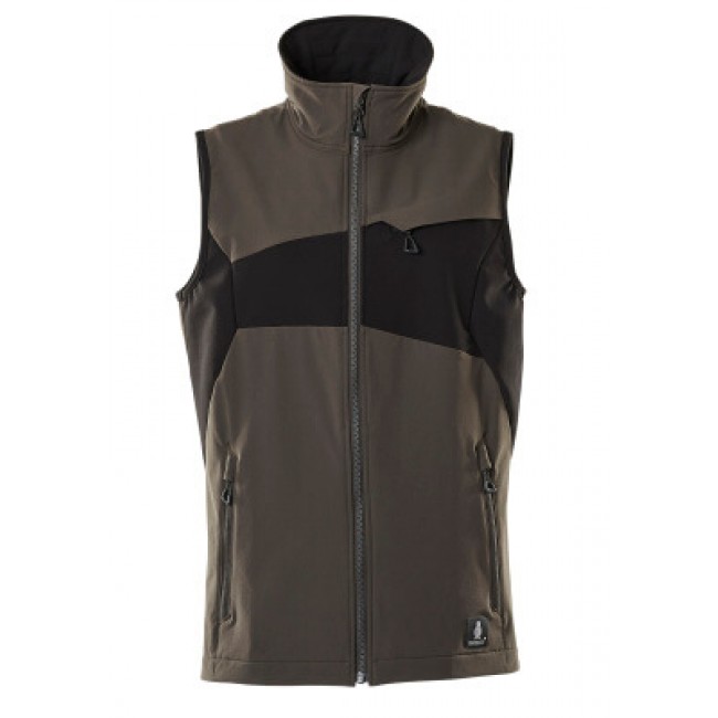 Gilet dark anthracite/black Gilet dark anthracite/black