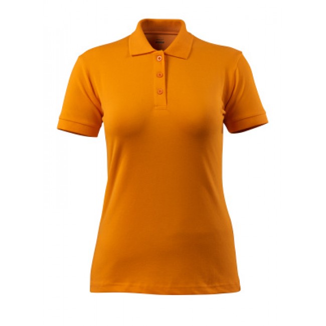 Polo shirt bright orange