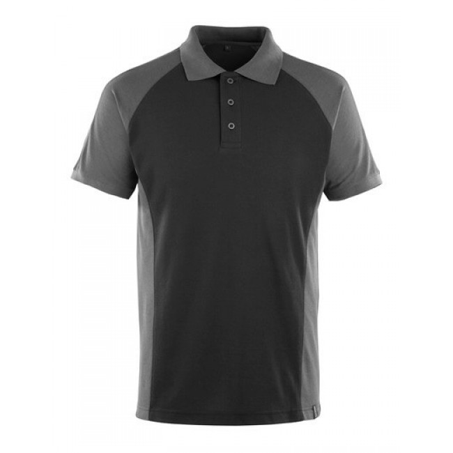 Polo shirt black/dark anthracite