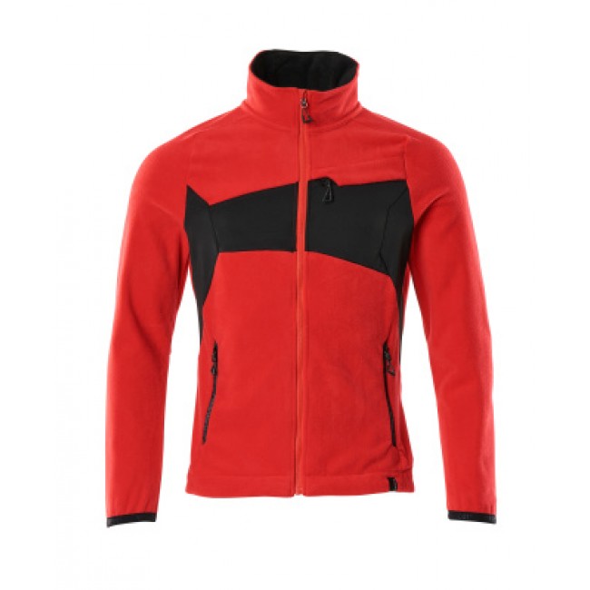 Fleece Jacket traffic red/black Fleece Jacket traffic red/black
