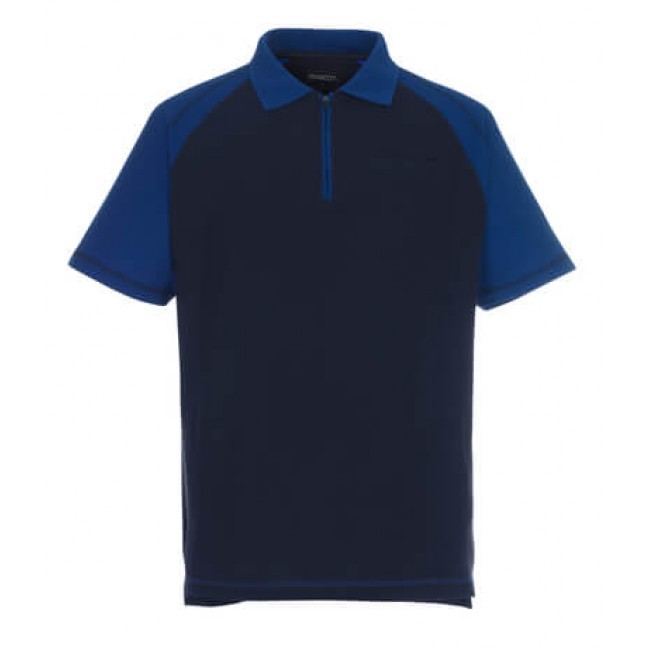 Polo Shirt with chest pocket navy/royal