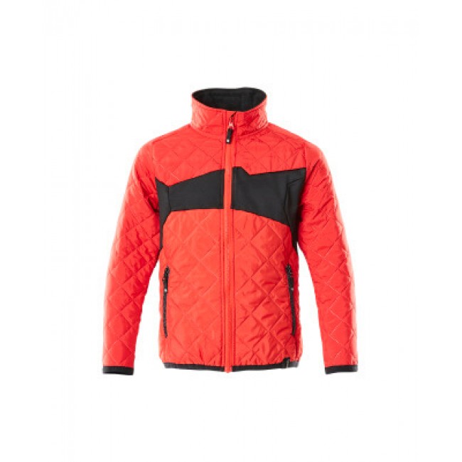 Jacket for children traffic red/black