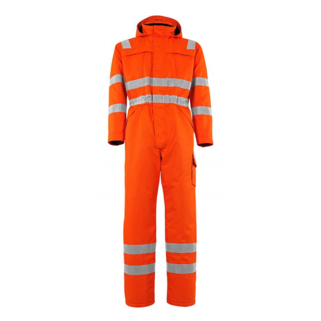 Winter Boilersuit hi-vis orange