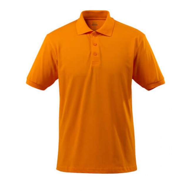 Polo shirt bright orange