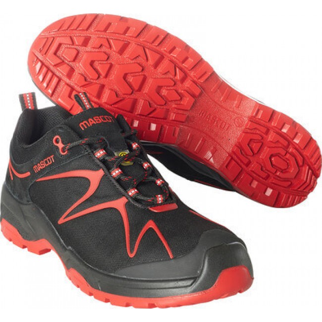 Safety Shoe black/red