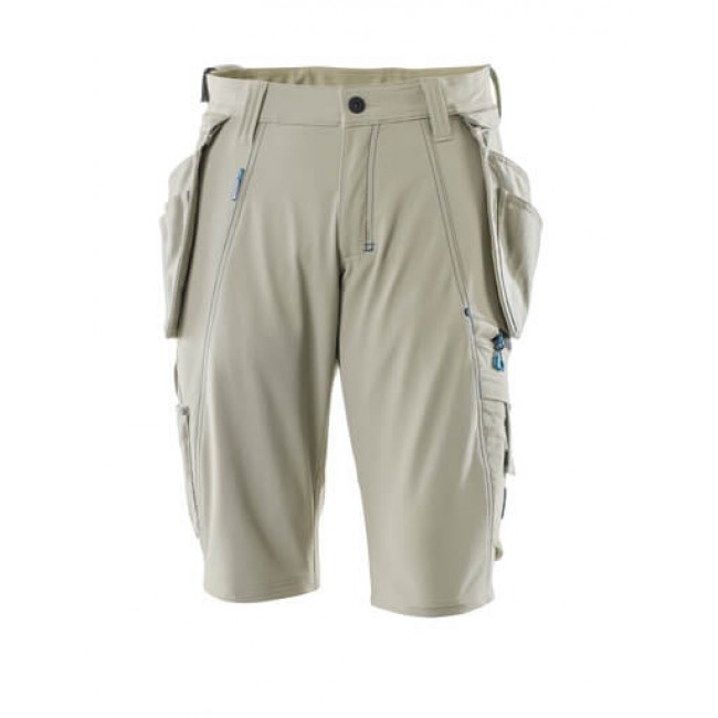 Shorts with holster pockets light khaki Shorts with holster pockets light khaki