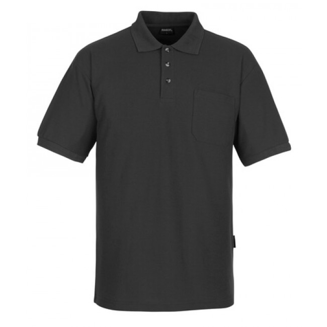 Polo Shirt with chest pocket dark anthracite
