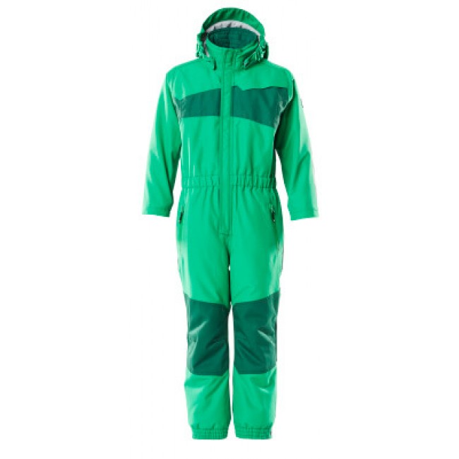 Snowsuit for children grass green/green
