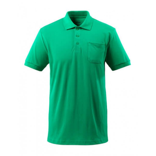 Polo Shirt with chest pocket grass green