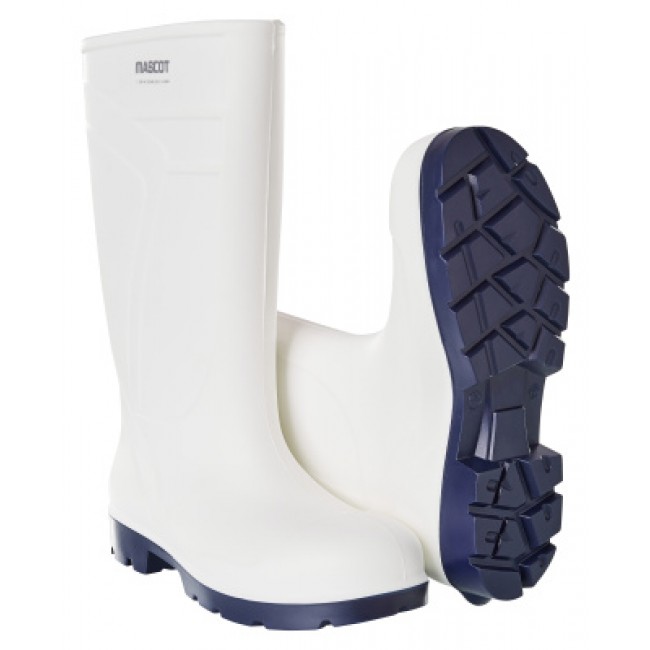 PU safety boots white