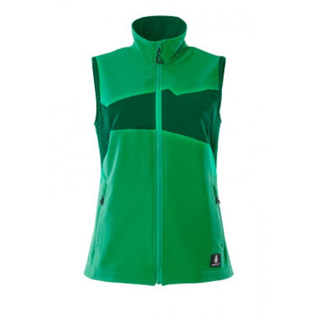 Gilet grass green/green