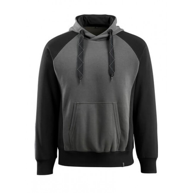 Hoodie dark anthracite/black Hoodie dark anthracite/black
