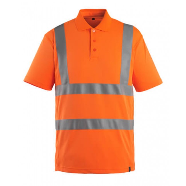 Polo shirt hi-vis orange