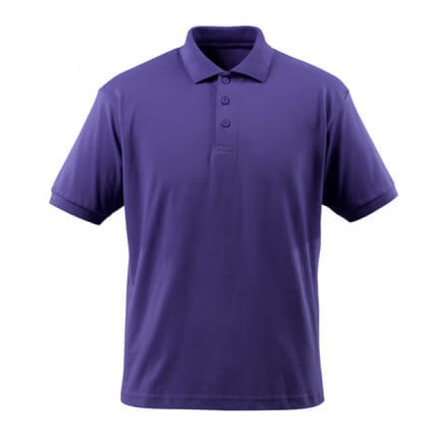 Polo shirt violet blue