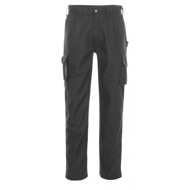 Trousers with thigh pockets black Trousers with thigh pockets black